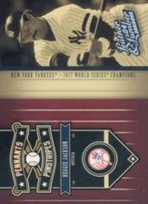 2004 Leather and Lumber Baseball "Pennants/Pinstripes and Rivals" Insert Cards