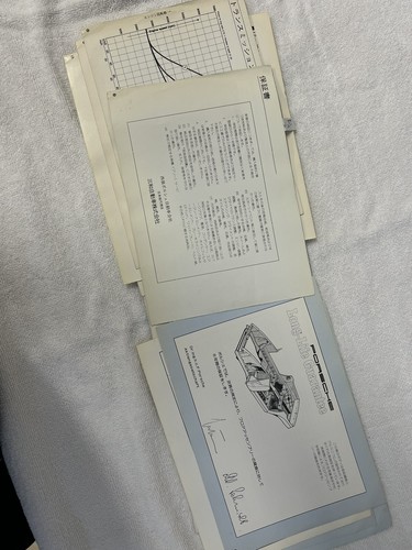 Porsche 928 4.5Liter V8 Japanese Version owners manual 　日本仕様MIZUWAマニュアル - Picture 3 of 7