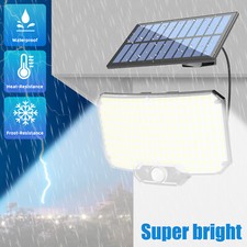 9900000lm LED Solar Street Lights Security Flood Lamp Motion Sensor Outdoor Wall