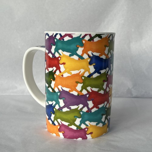 Ole Mosaik Bull Bone China Becher DW MW Safe sehr guter Zustand