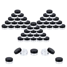 Sample Containers, Sample Jars, Lip Balm Containers, Mini Jars with Lids, Small,