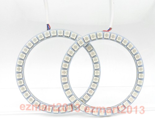 RGB halo ring for Lexus IS 220 250 350 IS-F 06-10 Fog light Flash bluetooth DRL - Picture 34 of 34