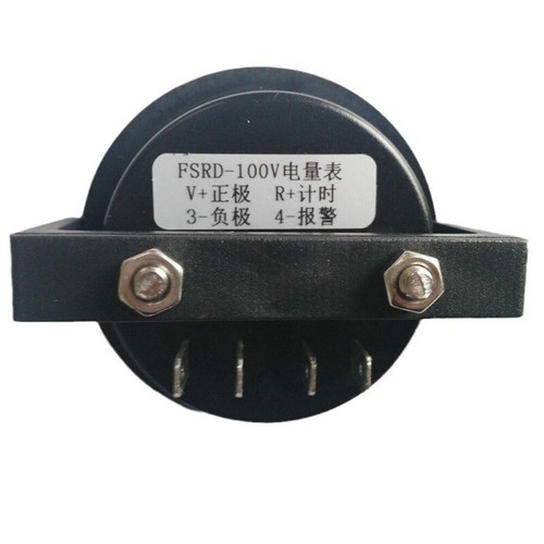 Indicatore di scarica batteria digitale LED rotondo misuratore ore stato di carica - Foto 5 di 20