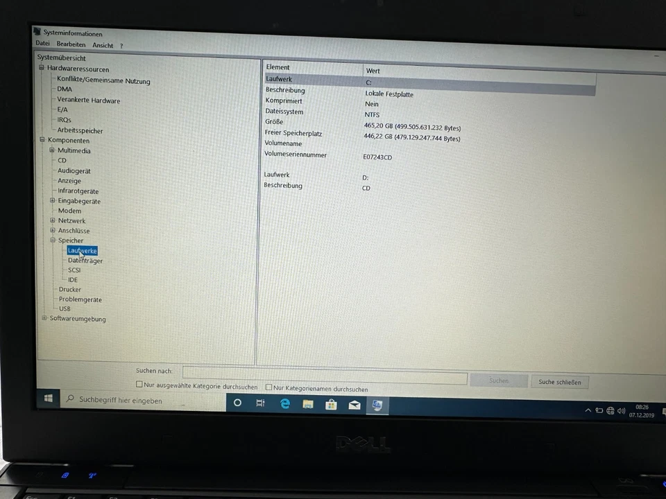 DELL Latitude E4310 - Rot - Intel i7 M620 - 4GB RAM - 500GB - Intel HD Gebraucht - Bild 4 von 4