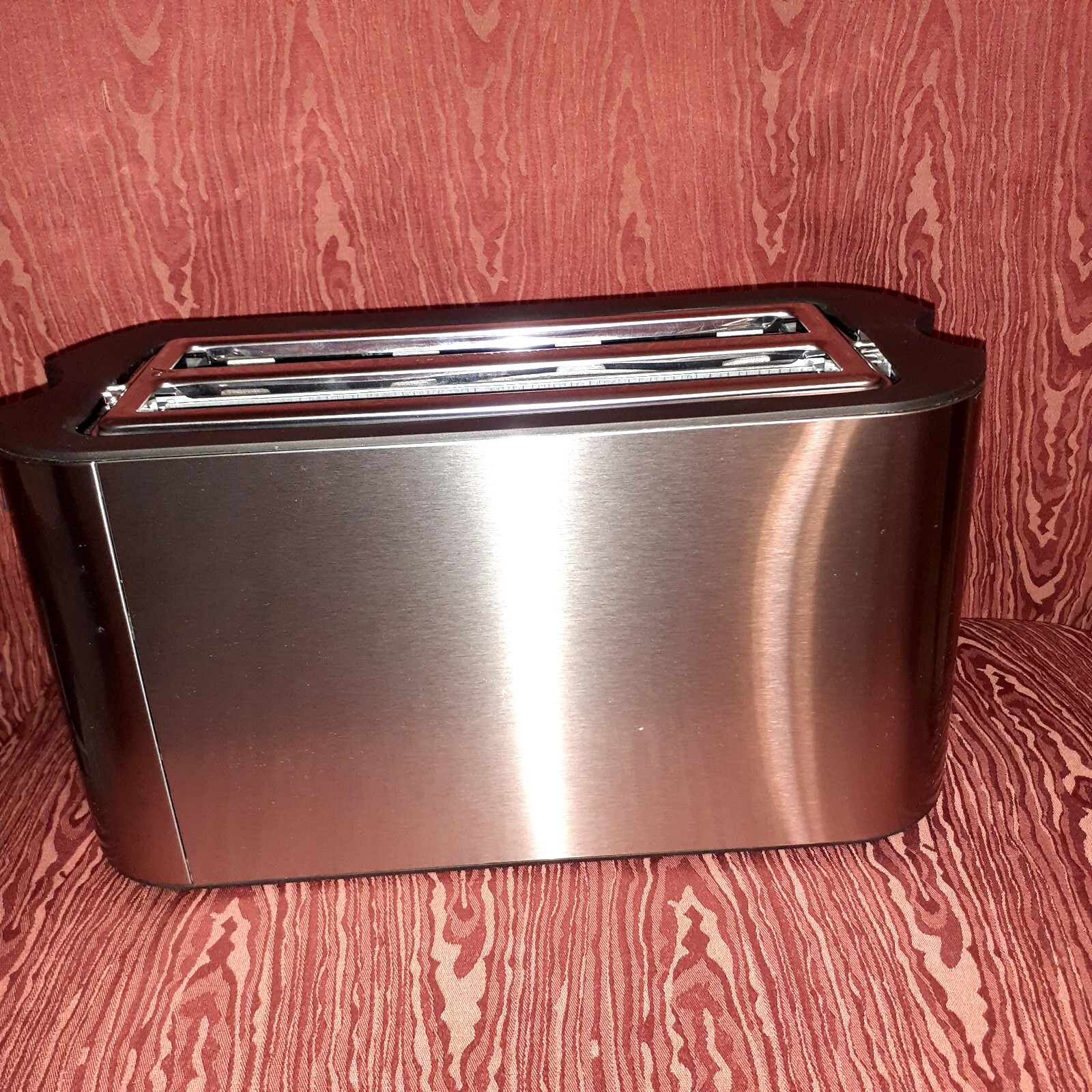 Elite Gourmet Toaster Stainless Steel 4 Slice Extra Wide Long Slots 6 Settings - Picture 3 of 11