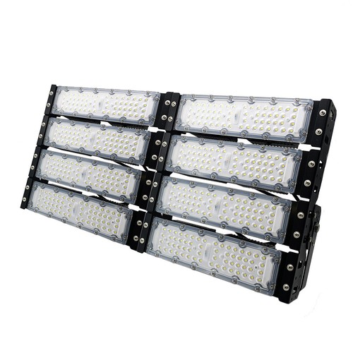 Proiettore faro led 400w 220v per esterno ip65 per stadi,campi,palestre 6400k - Foto 1 di 5