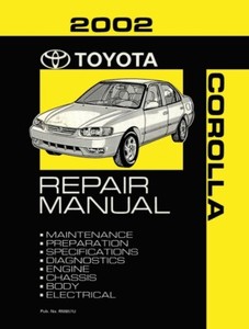2002 Toyota Highlander Shop Service Repair Manual Book Engine Drivetrain OEM