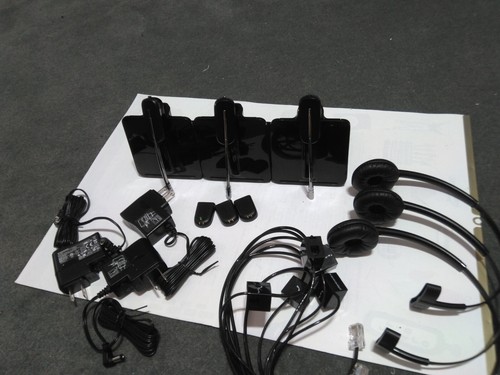 3 x Plantronics CS540 (C054) Konwertowalny bezprzewodowy zestaw słuchawkowy DECT CS500 - Zdjęcie 6 z 9