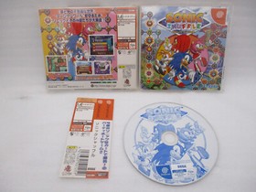 Sega DreamCast SONIC SHUFFLE Japan import DC NTSC-J Dream Cast HDR-0125