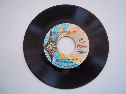BYRON MAC GREGOR - Americans / America The Beautiful (WBS) 45 RPM 7" Record 1973 - Picture 5 of 6
