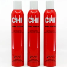CHI Infra Texture Dual Action Hair Spray 10 oz (PACK OF 3)