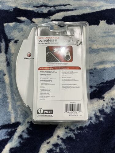 Vintage NEW Targus Wireless Notebook Mouse SEALED - Picture 2 of 2
