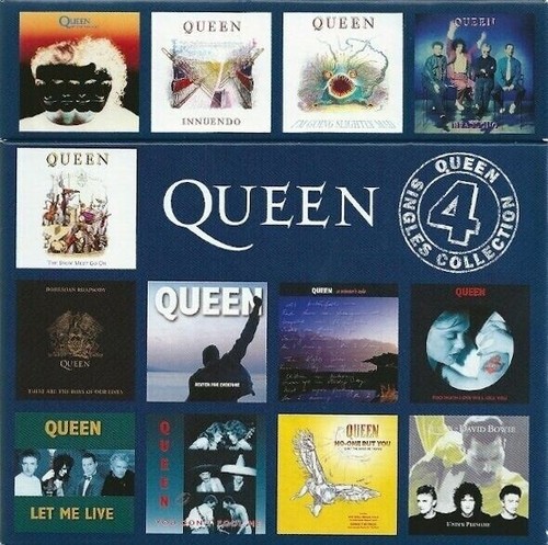 QUEEN. SINGLES COLLECTION VOLUME 4. 13 X CD BOX SET. ULTRA RARE SINGLES BOX SET.