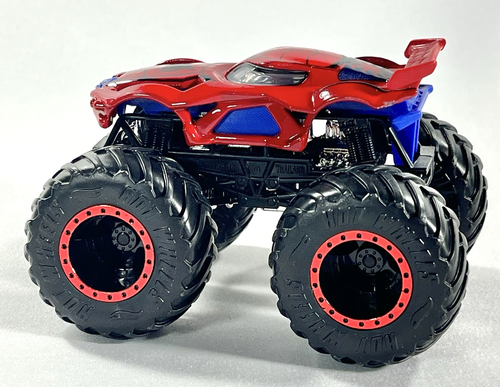 Hot Wheels Spiderman Monster Truck 1:64 Scale Marvel Super Hero Spider-Man - Picture 5 of 9