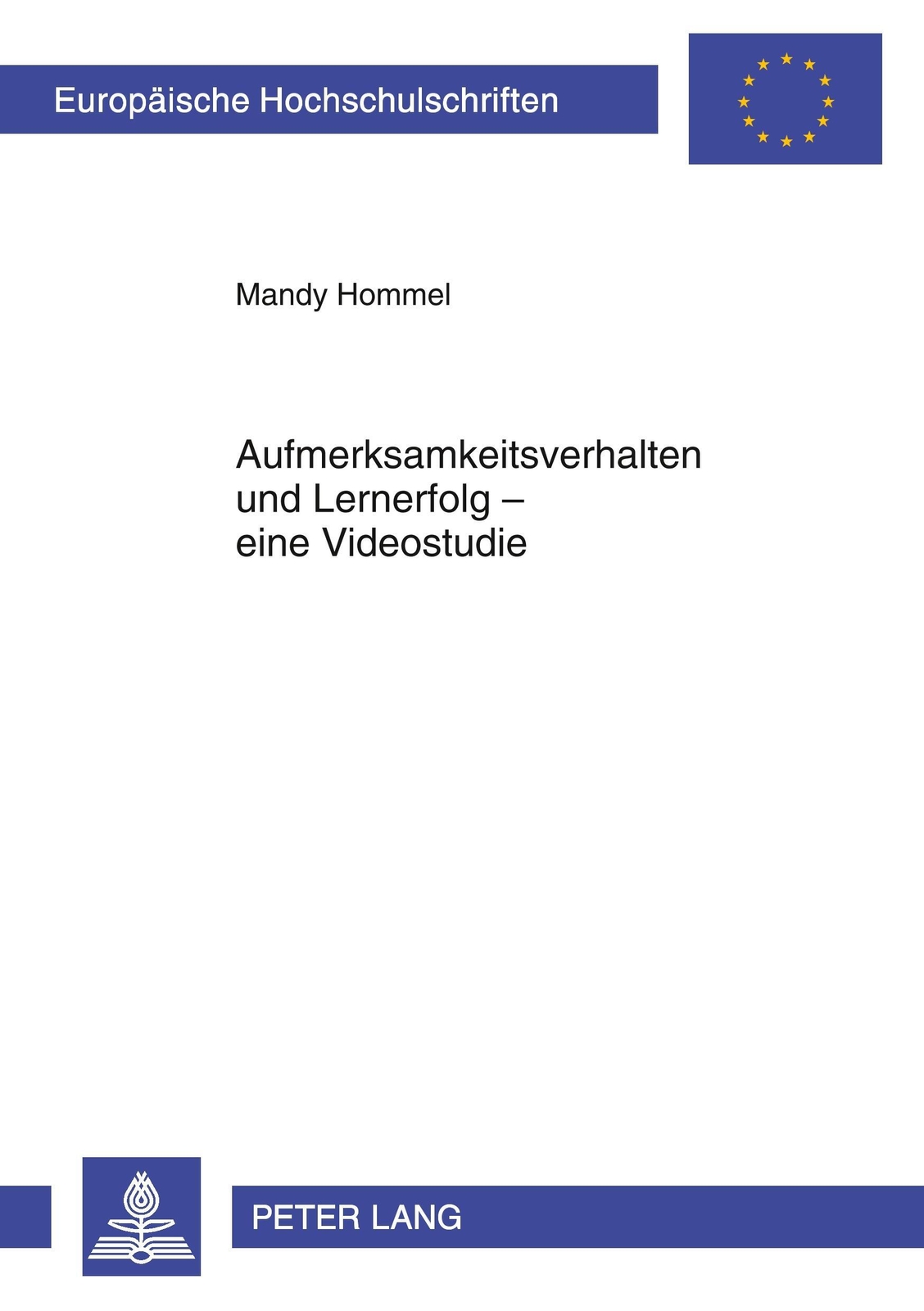 Thumbnail - Aufmerksamkeitsverhalten Und Lernerfolg ¿ Eine Videostudie Mandy