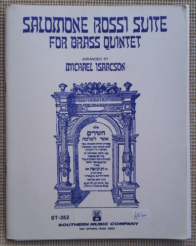 SHEET MUSIC & BOOKLETS FOR BRASS QUARTETS, QUINTETS, ENSEMBLES & CHOIR - Picture 34 of 76