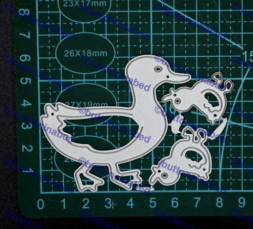 Duck & Chicks Metal Cutting Dies Stencil Set Card Making, Scrapbooking Easter F8 - Picture 5 of 5