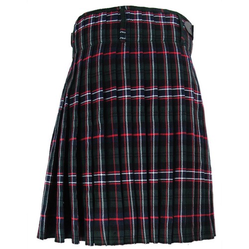 Scottish Men's Kilt Set + Sporran+ Chain + Belt+ Buckle + Pin Traditional Dress - Picture 23 of 26