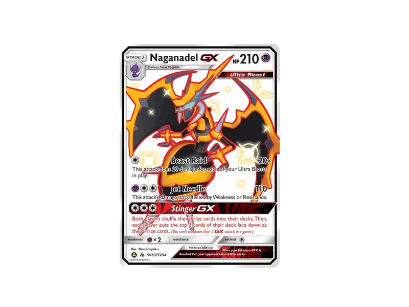 Naganadel GX Pokémon TCG Cards for sale | eBay