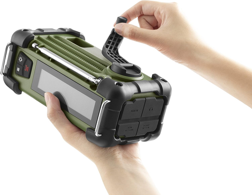 MMR-99 FM/AM Portable Radio, Forest Green - Picture 8 of 12