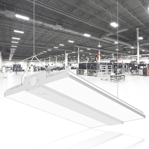 300W LED High Bay Light, Linear LED Shop Lights 45000LM, 3000K 4000K 5000K CCT - Picture 3 of 10