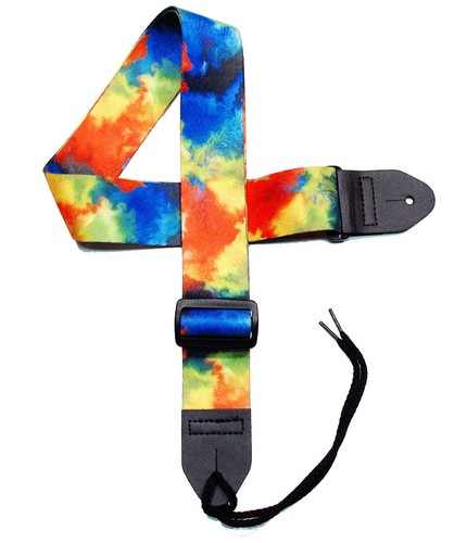 Tiedye Guitar Straps in bright color combinations by Legacy - Picture 16 of 34