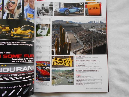 VINTAGE MOTORSPORT Magazine-MARCH,2015 - Picture 2 of 2