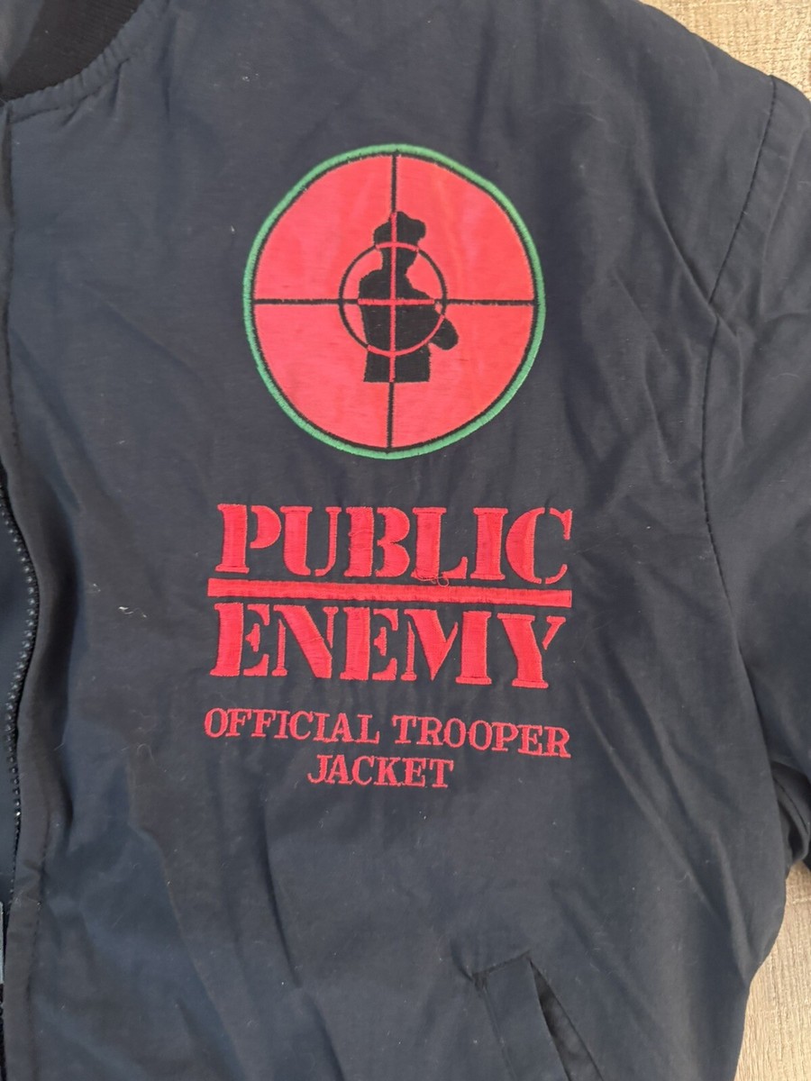 RARE VINTAGE HIP-HOP PUBLIC ENEMY 1988 OFFICIAL TROOPER TOUR RARE VINTAGE HIP-HOP PUBLIC ENEMY 1988 OFFICIAL TROOPER TOUR