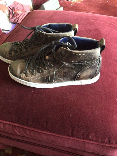 Bed Stu Brentwood Sneaker Herren Gr. US 11 Graphito Rustikal Leder Neu - Bild 4 von 5