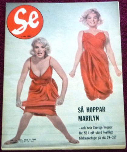JUMPY MARILYN MONROE COVER  SE mag. 12/17/59 movies   Audrey Hepburn  B. Bardot  - Bild 1 von 7