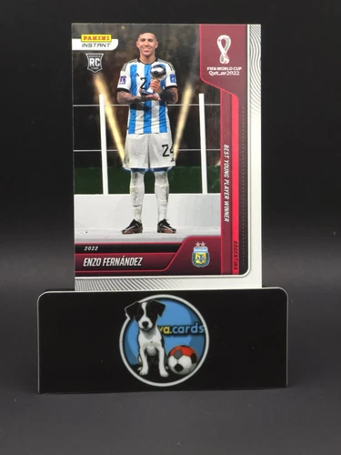  2022 Panini Instant FIFA World Cup Enzo Fernandez #135 RC /2543 Argentina SP 
