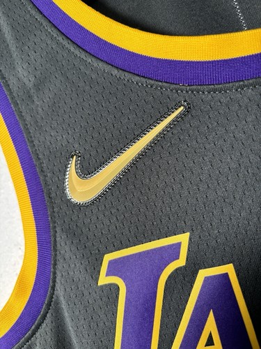 NWT Men's LeBron James Los Angeles Lakers Earned Edition NBA Jersey (Medium) - Picture 8 of 11