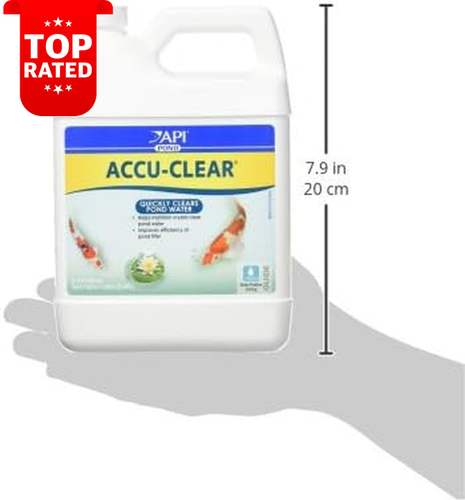 Pond Accu-Clear Water Clarifier 32oz Bottle Water Treatment Clear Water - Picture 9 of 12