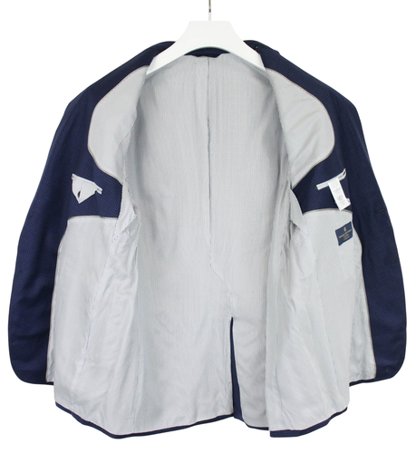 Brooks Brothers Explorer Blazer Hombre GB 46 Simple Cruzado Mezcla Lana Forrado - Imagen 4 de 10