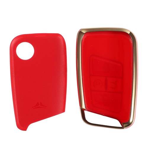 TPU 4 Botones Entrada Sin Llave Remoto Cubierta para Volkswagen - 1uds Rojo - Imagen 6 de 7