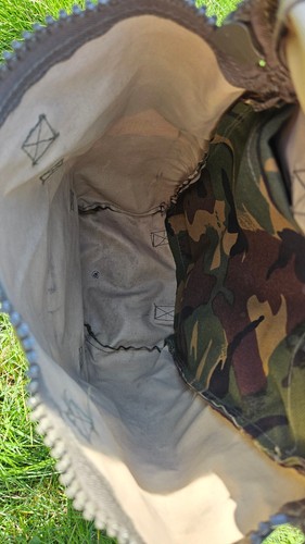 WEBTEX DPM Water Pack Side Rucksack Webbing Woodland Pack 12.5L - Picture 19 of 21