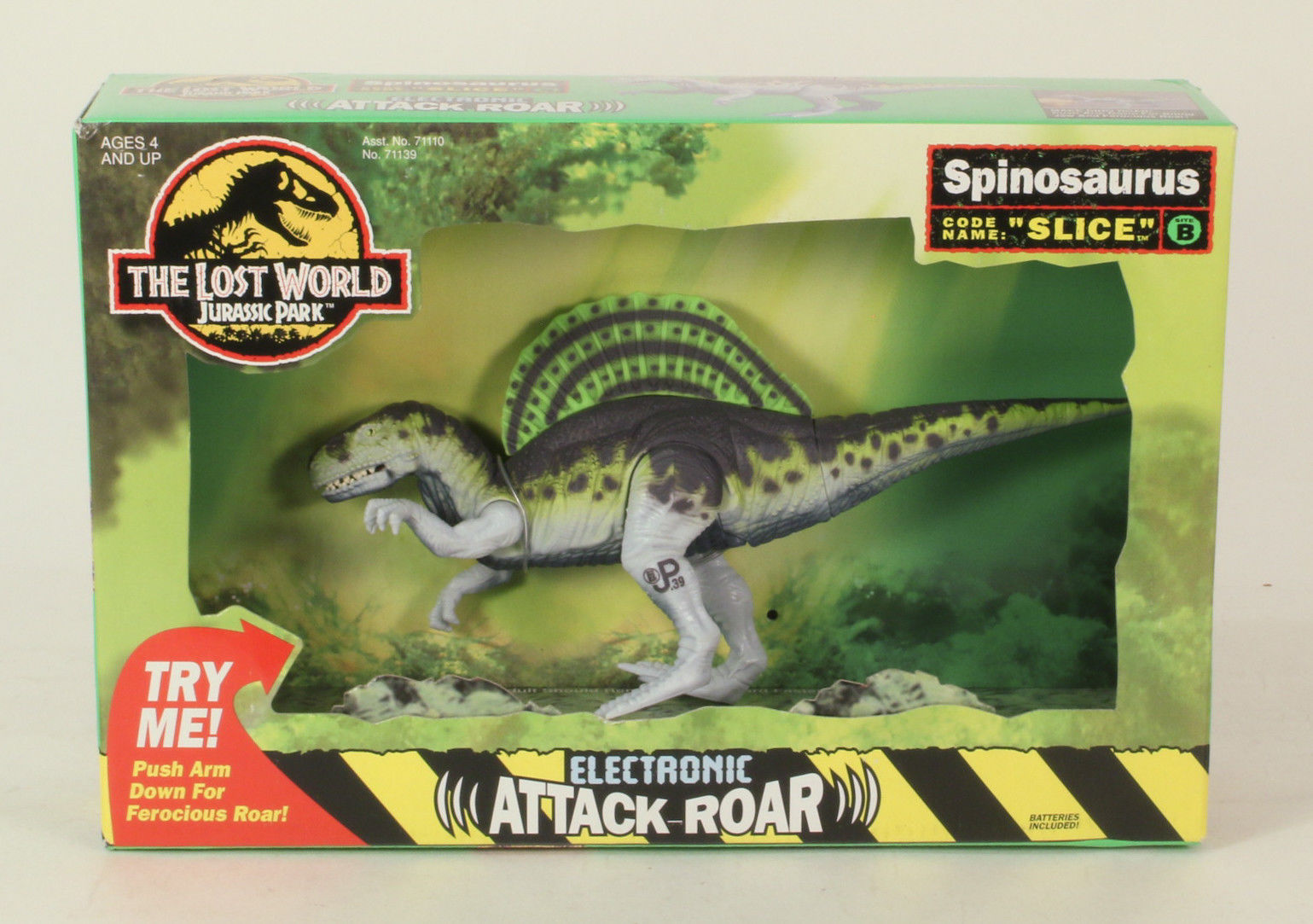 The Lost värld Jurassic Park Spinosaurus NYA SEALD Kenner The Lost värld Jurassic Park Spinosaurus NYA SEALD Kenner
