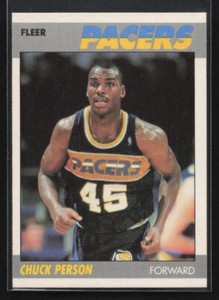 1987-88 Fleer Chuck Person #85 Rookie Indiana Pacers