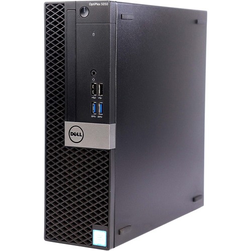 Dell Windows 10 Home Desktop Computer i3 SFF 8GB RAM 240GB SSD Wi-Fi DVD/RW - Picture 1 of 5