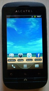 Téléphone portable Alcatel One Touch Double Sim Débloqué
