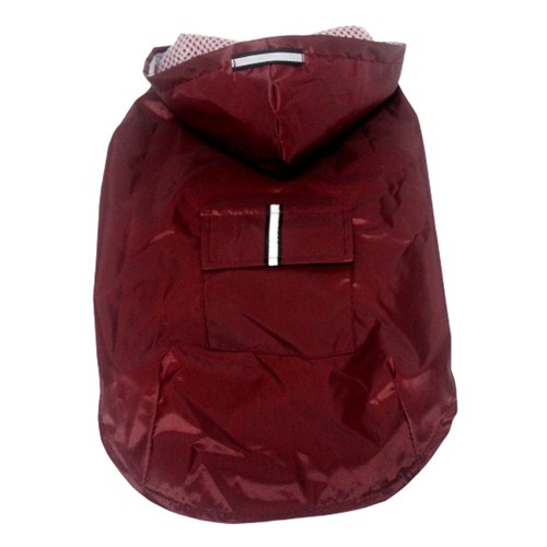 Waterproof Dog Raincoat Reflective Hoodie Rain Wear Jacket for Large Dogs & Hole - Picture 14 of 14