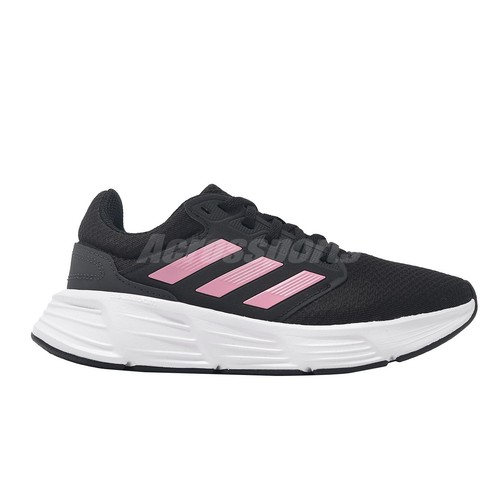 adidas Galaxy 6 W Core Black Bliss Pink Women Road Running Shoes IE8149 - Imagen 6 de 8