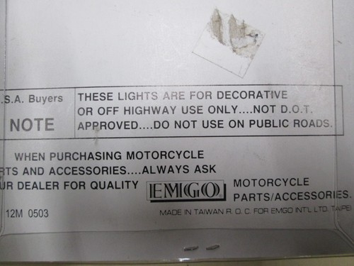 CLEAR SIGNAL LIGHT LENS - SET OF TWO REAR - DUCATI 620 748 750 800 1000 ST2 ST4 - Picture 3 of 4