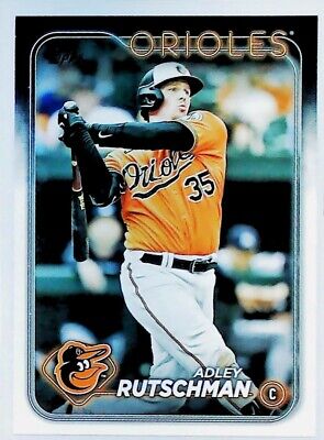 2024 Topps Series 1 #35 ADLEY RUTSCHMAN BALTIMORE ORIOLES