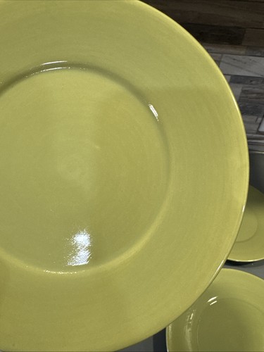 Set Of 4 Tabletops Gallery MISTO GREEN Salad plate, 8 5/8" - Picture 3 of 4