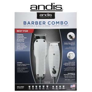 Andis-Barber-Combo-66325-Clipper-Envy-amp-Trimmer-T-Outliner-Attachment-Combs