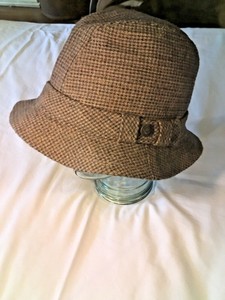 VINTAGE-COUNTRY-GENTLEMAN-Men-039-s-Trav-ler-Tweed-Wool-Hat
