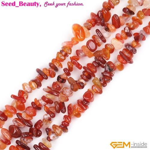 5-8mm Freeform Gemstone Chips Beads For Jewelery Making 15/34" Wholesale - Picture 166 of 330