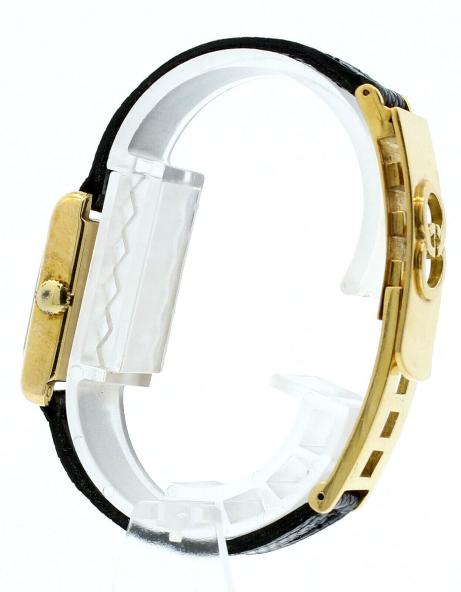 RARE Vintage 1960's GUCCI 18k Yellow Gold w Solid Gold Fancy