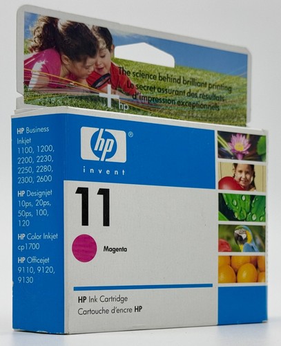 HP 11 Magenta Genuine HP Ink Cartridge - New
